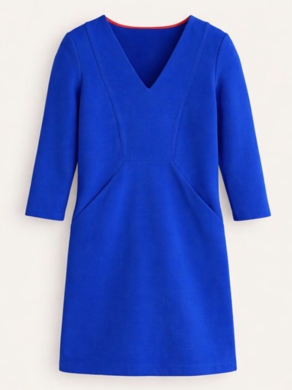 NWOT Women's Boden Bronte Ottoman Dress in Cobalt Blue. Size 2